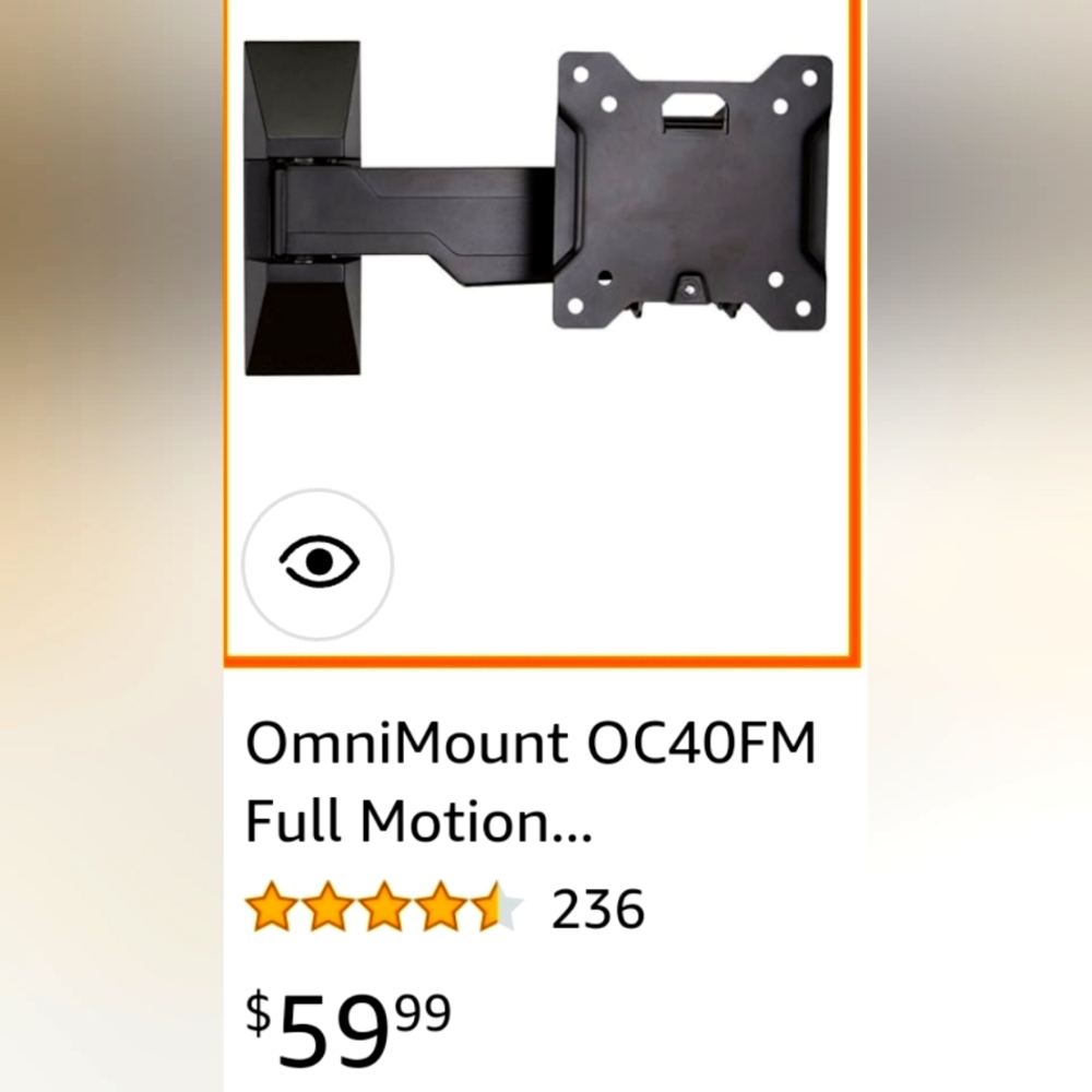 NEW, unopened TV MOUNT